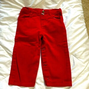 Baby Guess vintage Red denim jeans 18M